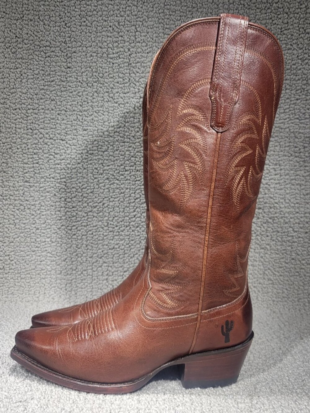 Tecovas The Annie Women's US Size 6.5B Sequoia Cohide Cowgirl Boots